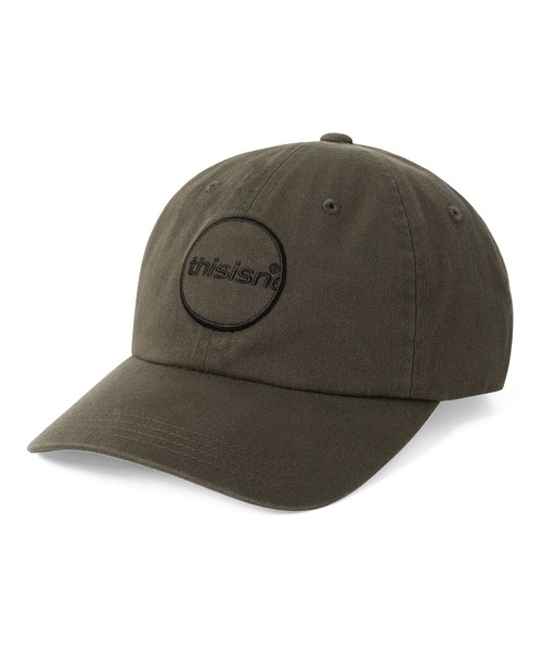 thisisneverthat(ディスイズネバーザット)の「C-Logo Patch Cap(キャップ・メンズ・グリーン/ブラック/アイボリー/オリーブ・FREE)」の1枚目の写真