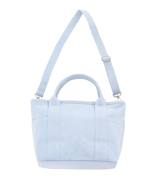 CHASECULT（チェイスカルト）の「刺繍ポイントトートバッグ-FDRG8451A0D（トートバッグ・レディース・スカイブルー・FRE）」の3枚目の写真