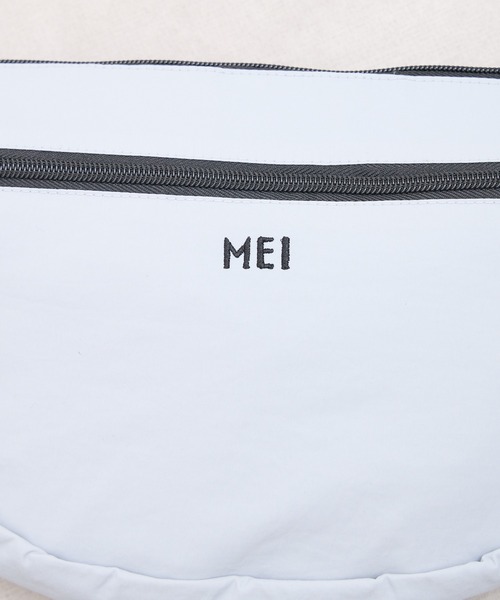 MEI（メイ）の「ST: MEI メイ　BOTTOM LINE SHOULDER ボディバッグ ウエストポーチ ボトムラインショルダー（ボディバッグ/ウエストポーチ・レディース・ブラック/ベージュ/ライトグレー・FREE）」の17枚目の写真