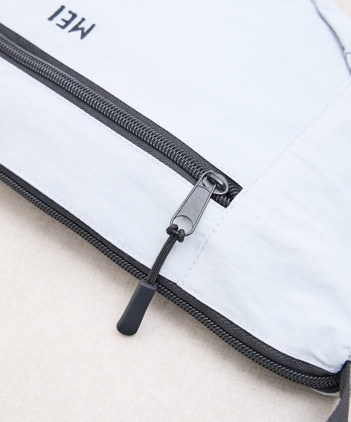 MEI（メイ）の「ST: MEI メイ　BOTTOM LINE SHOULDER ボディバッグ ウエストポーチ ボトムラインショルダー（ボディバッグ/ウエストポーチ・レディース・ブラック/ベージュ/ライトグレー・FREE）」の22枚目の写真