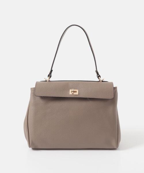 URBAN RESEARCH ROSSO WOMEN（アーバンリサーチ　ロッソ）の「AULENTTI　フラップバッグ（ハンドバッグ・レディース・ライトベージュ・FREE）」の4枚目の写真