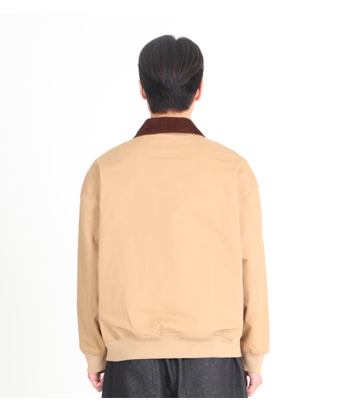 BUTTON SEOUL（ボタンソウル）の「コーデュロイカラーアウタージャンパー（ライトブラウン）（ブルゾン・メンズ・その他・M/L/XL）」の5枚目の写真
