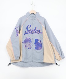 ScoLar | 161668：スカラーちゃん×ネコ レーシング風ブルゾン(ブルゾン)