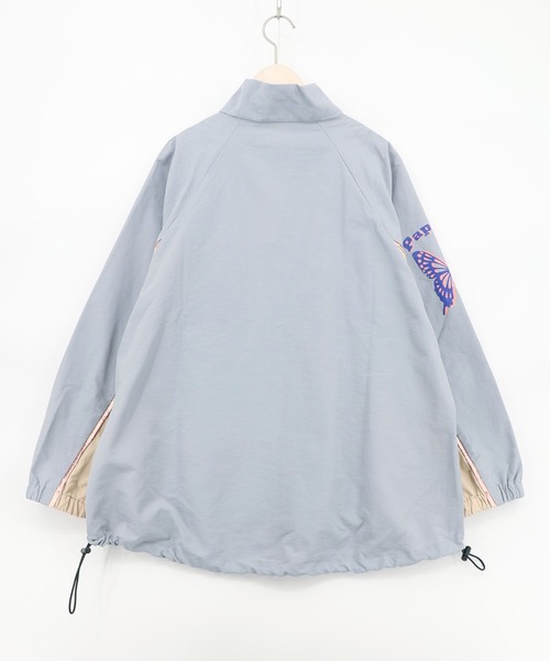 ScoLar（スカラー）の「161668：スカラーちゃん×ネコ レーシング風ブルゾン（ブルゾン・レディース・サックスブルー/アイボリー・M）」の8枚目の写真