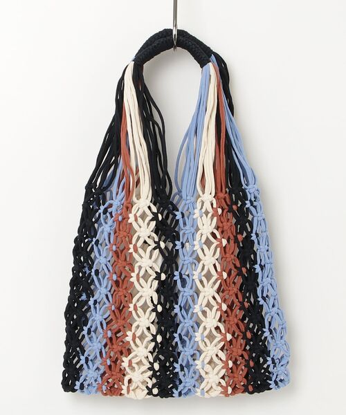 fredy emue（フレディエミュ）の「Tヤーンハンモックトート（ショルダーバッグ・レディース・ブラック系その他3/イエロー系その他3・FREE）」の3枚目の写真