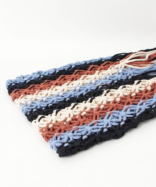 fredy emue（フレディエミュ）の「Tヤーンハンモックトート（ショルダーバッグ・レディース・ブラック系その他3/イエロー系その他3・FREE）」の4枚目の写真