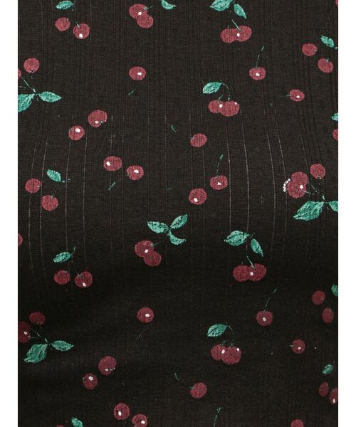 EMODA（エモダ）の「アイレットレイヤードキャミソールクロップドロンT（Tシャツ/カットソー・レディース・ホワイト/グレー/ブラック・FREE）」の11枚目の写真