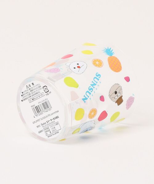 SiNCERE（シンシア）の「〈PUPPET SUNSUN/パペットスンスン〉アクリルコップ KSA4J（グラス/マグカップ/タンブラー・レディース・クリア・ONE SIZE）」の5枚目の写真