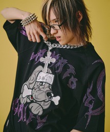 GALFY】バチバチピアスTee / 【ガルフィー】バチバチピアス半袖Tシャツ