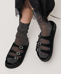 UNITED ARROWS | ビジュー 3ライン ミュール(サンダル)