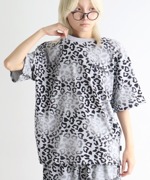 THRASHER（スラッシャー）の「【THRASHER/スラッシャー】スプレーライク加工 レオパード柄 半袖Tシャツ（Tシャツ/カットソー・メンズ・アッシュグレー/ブルー/ブラック・XL/L/M）」の21枚目の写真
