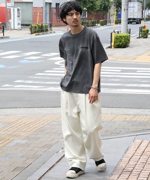 THRASHER（スラッシャー）の「【THRASHER/スラッシャー】スプレーライク加工 レオパード柄 半袖Tシャツ（Tシャツ/カットソー・メンズ・アッシュグレー/ブルー/ブラック・XL/L/M）」の18枚目の写真