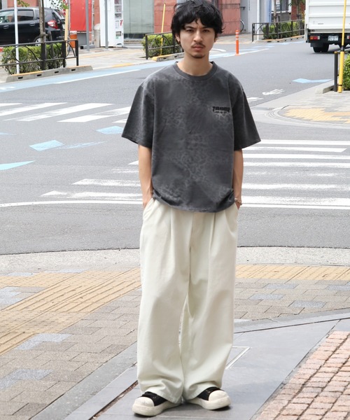 THRASHER（スラッシャー）の「【THRASHER/スラッシャー】スプレーライク加工 レオパード柄 半袖Tシャツ（Tシャツ/カットソー・メンズ・アッシュグレー/ブルー/ブラック・XL/L/M）」の19枚目の写真
