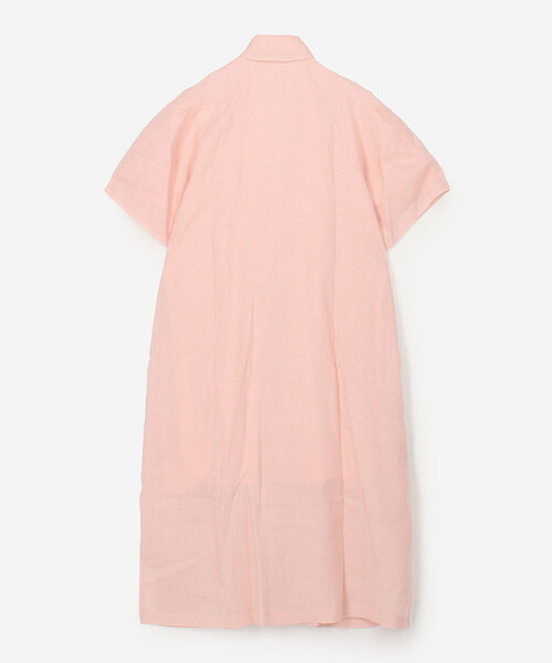 Bshop(ビショップ)の「eunoia | リネン ピンタック半袖ワンピース WOMEN(ワンピース・レディース・ブラック/クリーム/ピンク・S)」の9枚目の写真