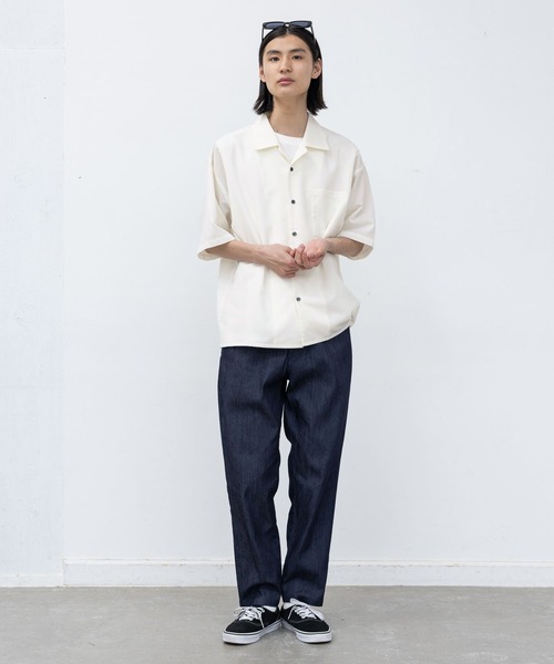 LAKOLE（ラコレ）の「プレーンウィーブドライカイキンシャツ / 650674（シャツ/ブラウス・メンズ・ネイビー/ホワイト/ライトグレー/ボルドー/ブラック・SMALL/MEDIUM/LARGE/X-LARGE）」の12枚目の写真