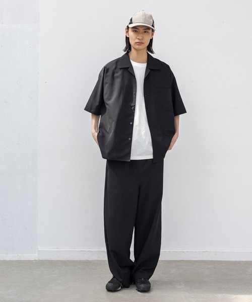 LAKOLE（ラコレ）の「プレーンウィーブドライカイキンシャツ / 650674（シャツ/ブラウス・メンズ・ネイビー/ホワイト/ライトグレー/ボルドー/ブラック・SMALL/MEDIUM/LARGE/X-LARGE）」の11枚目の写真