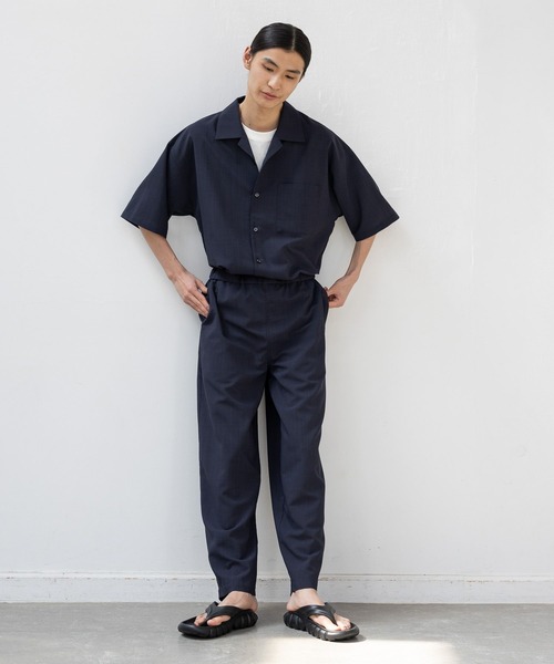 LAKOLE（ラコレ）の「プレーンウィーブドライカイキンシャツ / 650674（シャツ/ブラウス・メンズ・ネイビー/ホワイト/ライトグレー/ボルドー/ブラック・SMALL/MEDIUM/LARGE/X-LARGE）」の9枚目の写真