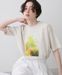 【洗える】オーガニック天竺フォトTシャツ