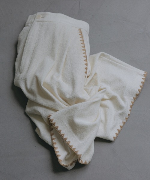 SALON adam et rope'(サロン アダム エ ロペ)の「ミニパイルショートパンツ / セットアップ対応(その他パンツ・レディース・キナリ/ブラック・M/S)」の3枚目の写真