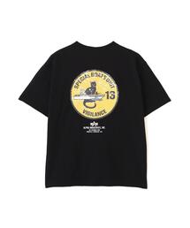 Alpha Industries | 【日本限定】Alpha Industries/アルファ インダストリーズ/CAT EMBLEM T‐SHIRT/ キャット エンブレム Tシャツ(Tシャツ/カットソー)