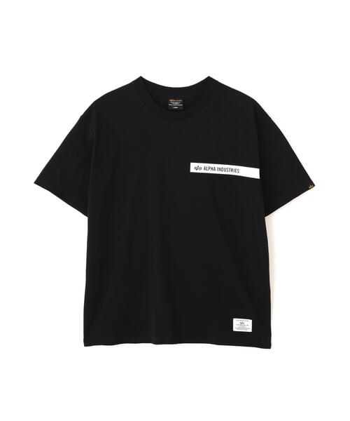 Alpha Industries（アルファインダストリーズ）の「【日本限定】Alpha Industries/アルファ インダストリーズ/CAT EMBLEM T‐SHIRT/ キャット エンブレム Tシャツ（Tシャツ/カットソー・メンズ・ブラック/ホワイト系2/オリーブ系・2XL/XL/L/S/M）」の8枚目の写真