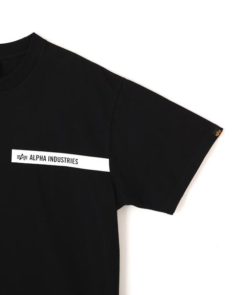 Alpha Industries（アルファインダストリーズ）の「【日本限定】Alpha Industries/アルファ インダストリーズ/CAT EMBLEM T‐SHIRT/ キャット エンブレム Tシャツ（Tシャツ/カットソー・メンズ・ブラック/ホワイト系2/オリーブ系・2XL/XL/L/S/M）」の10枚目の写真