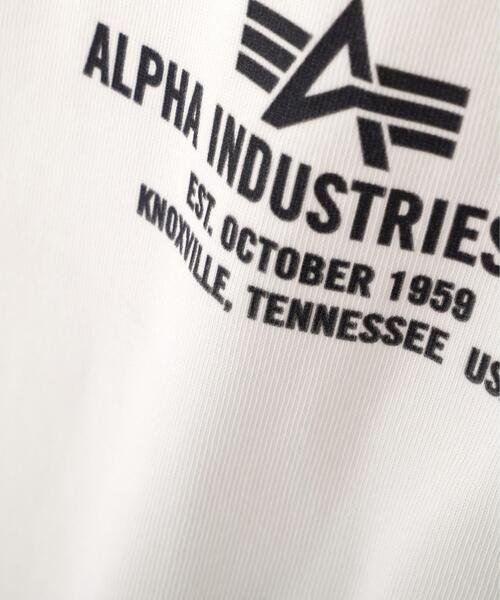 Alpha Industries（アルファインダストリーズ）の「【日本限定】Alpha Industries/アルファ インダストリーズ/CAT EMBLEM T‐SHIRT/ キャット エンブレム Tシャツ（Tシャツ/カットソー・メンズ・ブラック/ホワイト系2/オリーブ系・2XL/XL/L/S/M）」の14枚目の写真
