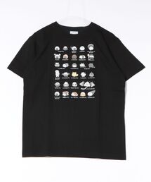 salle de bal（サルデバル）の「【 なんでもいきもの 】 おにぎりずかんTEE　WNI（Tシャツ/カットソー）」