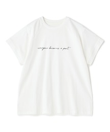 ドライタッチコットンロゴTシャツ