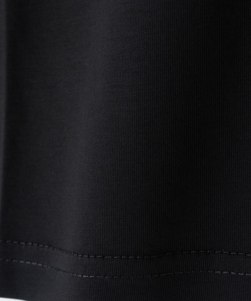 Nowadays(ナウアデイズ)の「ドライタッチコットンロゴTシャツ(Tシャツ/カットソー・レディース・ブラック/ホワイト/ブルー・FREE)」の10枚目の写真