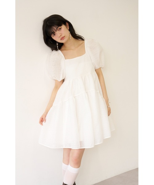 完売品❣️ LILY BROWNフリルカラー付き2wayミニワンピース Amazon.co.jp: [リリーブラウン] [L.B CANDY STOCK]フリルカラー付き