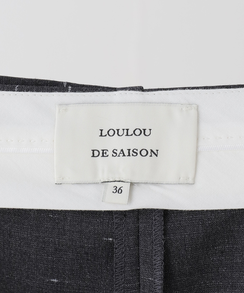journal standard L'essage(ジャーナルスタンダードレサージュ)の「LOULOU DE SAISON/ルル・ド・セゾン RAY TAILORED BERMUDA SH ショートパンツ(その他パンツ・レディース・ブラック・38/36)」の8枚目の写真