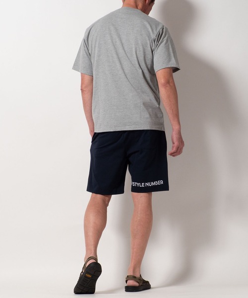 BAYBLO(ベイブロ)の「(SA) ロゴプリント ストレッチ ハーフパンツ(チノパンツ・メンズ・ブラック系2/ネイビー系2/グレー系2/ブラック系1/グレー系1/ネイビー系1・M/L)」の16枚目の写真