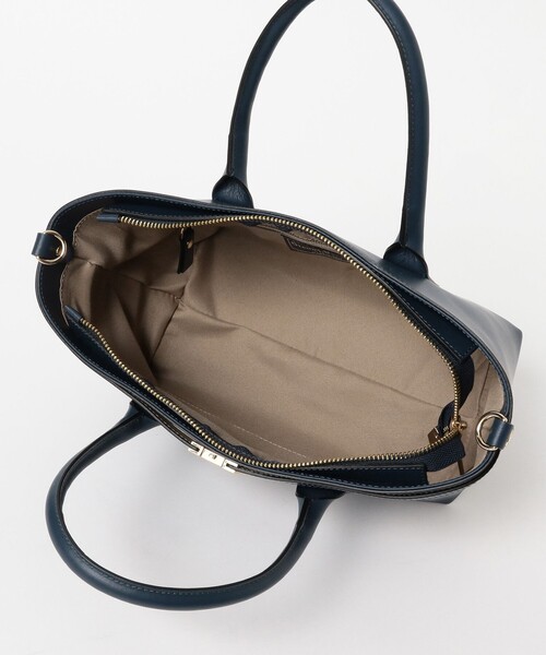 Demi-Luxe BEAMS(デミルクス ビームス)の「【別注】GIANNI NOTARO / クロア付き 2ハンドル バッグ(トートバッグ・レディース・ブラウン系その他4/インディゴブルー・ONE SIZE)」の13枚目の写真