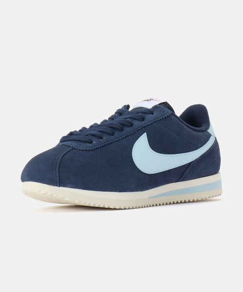 NIKE（ナイキ）の「NIKE WMNS CORTEZ IB1857-400（スニーカー・レディース・ネイビー・24.5cm/23cm）」の2枚目の写真
