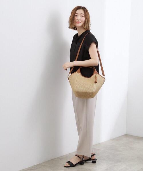 grove(グローブ)の「クリテタッセルPP2WAYトート(トートバッグ・レディース・マスタード/キャメル/ブラック・00)」の13枚目の写真