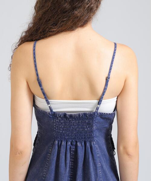 AVIREX（アヴィレックス）の「ACID WASH CAMISOLE DRESS（ワンピース・レディース・ブルー/ブラック・S/M）」の14枚目の写真