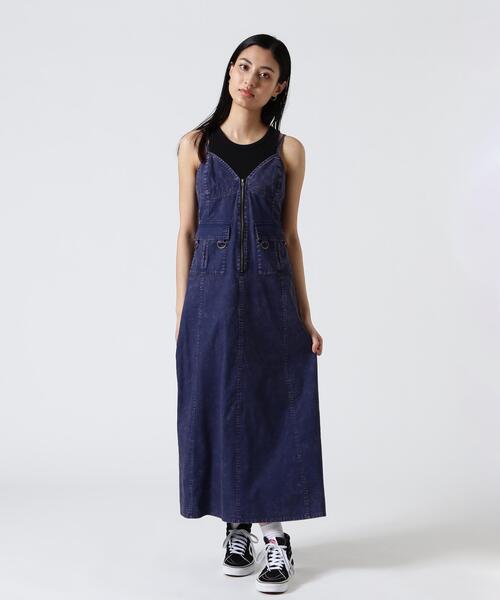 AVIREX（アヴィレックス）の「ACID WASH CAMISOLE DRESS（ワンピース・レディース・ブルー/ブラック・S/M）」の17枚目の写真