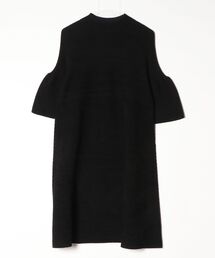 CFCL（シーエフシーエル）の「POTTERY VELVET LONG BELL SLEEVE FLARE MINI DRESS ニットワンピース（ワンピース）」