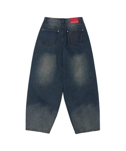 AMESWORLDWIDE(アメスワールドワイド)の「STITCH BALLOON FIT DENIM PANTS BLUE(デニムパンツ・レディース・その他・LARGE/MEDIUM/SMALL)」の10枚目の写真