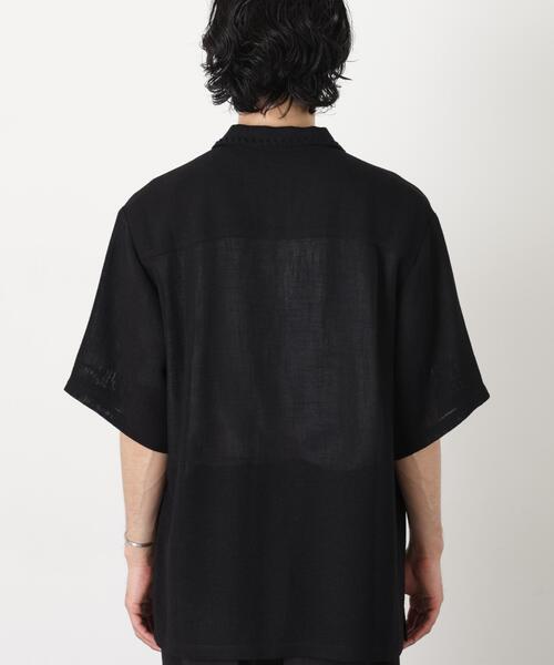 NANO universe(ナノユニバース)の「CLAM EMBROIDARY カラミシャツ(シャツ/ブラウス・メンズ・グレー/ブラック・M/L)」の10枚目の写真