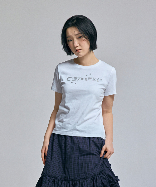 AWESOME STUDIO(オーサムスタジオ)の「リトルスターTシャツホワイト(Tシャツ/カットソー・レディース・ホワイト・FREE)」の5枚目の写真
