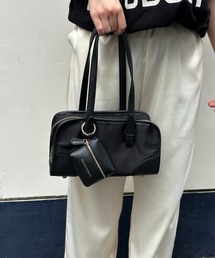 ポーチ付きスクエアショルダーバッグM