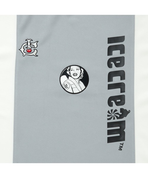 ICECREAM(アイスクリーム)の「FOOTBALL SHIRT(Tシャツ/カットソー・メンズ・ホワイト/グレー/ネイビー・MEDIUM/LARGE)」の8枚目の写真