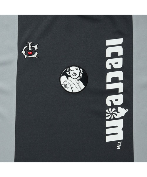 ICECREAM(アイスクリーム)の「FOOTBALL SHIRT(Tシャツ/カットソー・メンズ・ホワイト/グレー/ネイビー・MEDIUM/LARGE)」の9枚目の写真