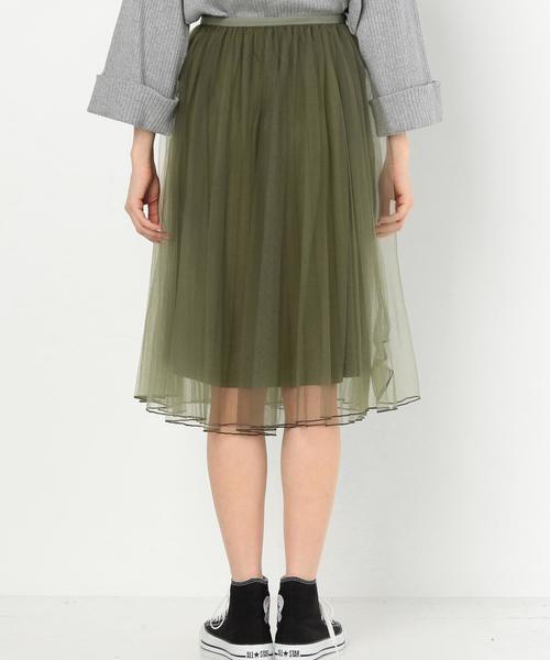Another Edition（アナザーエディション）の「チュールスカート/AEBFC チュール SK◆（スカート・レディース・ライトグレー/ナチュラル/オリーブ/ブラック・FREE）」の5枚目の写真