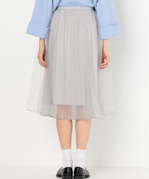 Another Edition（アナザーエディション）の「チュールスカート/AEBFC チュール SK◆（スカート・レディース・ライトグレー/ナチュラル/オリーブ/ブラック・FREE）」の15枚目の写真