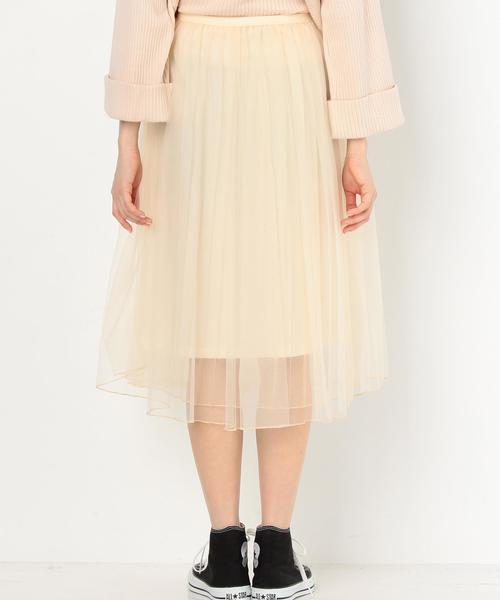 Another Edition（アナザーエディション）の「チュールスカート/AEBFC チュール SK◆（スカート・レディース・ライトグレー/ナチュラル/オリーブ/ブラック・FREE）」の18枚目の写真