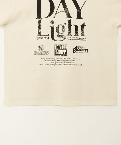 andme（アンドミー）の「ピグメント加工ビッグロゴプリントTシャツ（Tシャツ/カットソー・レディース・チャコールグレー/キナリ/ブラウン・M）」の20枚目の写真
