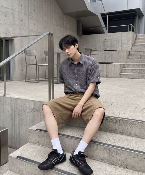 AGOD（エージーオーディー）の「ベルト付きインシジョンコットンバミューダパンツ[ベージュ]（その他パンツ・レディース・その他・MEDIUM/LARGE）」の13枚目の写真